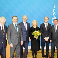 Christian Schütze, Klaus Kompaß, Arnulf Melzer, Sonja Ströbl, Michael Seitz, Gerhard Eck